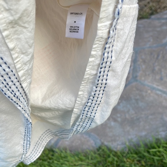 🌺 THML CLOTHING; FUN, 100% Cotton Colorful & Cute Dress with Tassels; Size M! - Picture 7 of 14